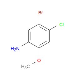 Aobchem&nbsp;5-Bromo-4-chloro-2-methoxyaniline |  ≥97% |  CAS 102169-94-8 |  C7H7BrClNO |  500mg