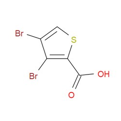 Aobchem&nbsp;3 4-Dibromothiophene-2-carboxylic acid |  ≥97% |  CAS 7311-66-2 |  C5H2Br2O2S |  5g