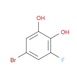 Aobchem&nbsp;5-Bromo-3-fluorobenzene-1 2-diol |  ≥97% |  CAS 876861-29-9 |  C6H4BrFO2 |  10g