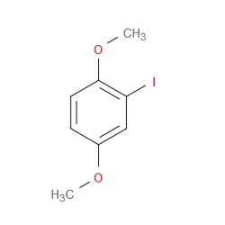 Aobchem&nbsp;2-Iodo-1 4-dimethoxybenzene |  ≥97% |  CAS 25245-35-6 |  C8H9IO2 |  5g