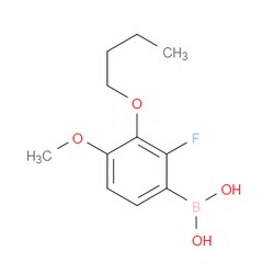 Aobchem&nbsp;3-Butoxy-2-fluoro-4-methoxyphenylboronic acid |  ≥97% |  CAS 1793003-67-4 |  C11H16BFO4 |  25g