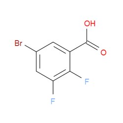 Aobchem&nbsp;5-Bromo-2 3-difluorobenzoic acid |  ≥97% |  CAS 887585-64-0 |  C7H3BrF2O2 |  1g