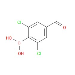 Aobchem&nbsp;2 6-Dichloro-4-formylphenylboronic acid |  ≥97% |  CAS 1451392-98-5 |  C7H5BCl2O3 |  1g