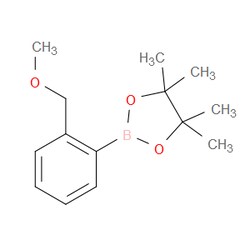 Aobchem&nbsp;2-[2-(Methoxymethyl)phenyl]-4 4 5 5-tetramethyl-1 3 2-dioxaborolane |  ≥97% |  CAS 1688661-75-7 |  C14H21BO3 |  500mg