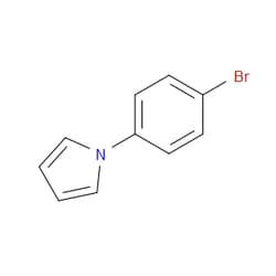 Aobchem&nbsp;1-(4-Bromophenyl)-1H-pyrrole |  ≥97% |  CAS 5044-39-3 |  C10H8BrN |  1g