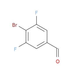 Aobchem&nbsp;4-Bromo-3 5-difluorobenzaldehyde |  ≥97% |  CAS 135564-22-6 |  C7H3BrF2O |  1g