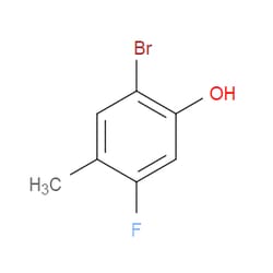Aobchem&nbsp;2-Bromo-5-fluoro-4-methylphenol |  ≥97% |  CAS 1268511-85-8 |  C7H6BrFO |  1g