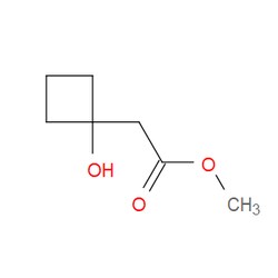 Aobchem&nbsp;Methyl 2-(1-hydroxycyclobutyl)acetate |  ≥97% |  CAS 1692197-94-6 |  C7H12O3 |  250mg