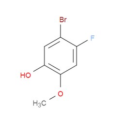 Aobchem&nbsp;5-Bromo-4-fluoro-2-methoxyphenol |  ≥97% |  CAS 1364606-67-6 |  C7H6BrFO2 |  10g