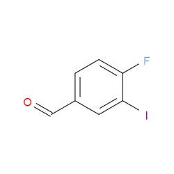 Aobchem&nbsp;4-Fluoro-3-iodobenzaldehyde |  ≥97% |  CAS 227609-88-3 |  C7H4FIO |  1g