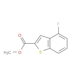 Aobchem&nbsp;Methyl 4-fluorobenzo[b]thiophene-2-carboxylate |  ≥97% |  CAS 220180-55-2 |  C10H7FO2S |  1g