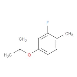 Aobchem&nbsp;2-Fluoro-4-isopropoxy-1-methylbenzene |  ≥97% |  CAS 1369951-91-6 |  C10H13FO |  10g