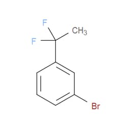 Aobchem&nbsp;1-Bromo-3-(1 1-difluoroethyl)benzene |  ≥97% |  CAS 445303-70-8 |  C8H7BrF2 |  500mg
