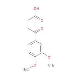 Aobchem&nbsp;3 4-Dimethoxy- -oxobenzenebutanoic acid |  ≥95% |  CAS 5333-34-6 |  C12H14O5 |  1g