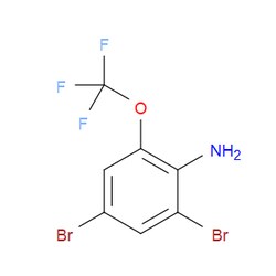 Aobchem&nbsp;2 4-Dibromo-6-(trifluoromethoxy)aniline |  ≥97% |  CAS 886499-87-2 |  C7H4Br2F3NO |  10g