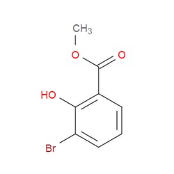 Aobchem&nbsp;Methyl 3-bromo-2-hydroxybenzoate |  ≥97% |  CAS 28165-45-9 |  C8H7BrO3 |  25g