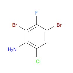 Aobchem&nbsp;2 4-Dibromo-6-chloro-3-fluoroaniline |  ≥97% |  CAS 1823495-88-0 |  C6H3Br2ClFN |  1g