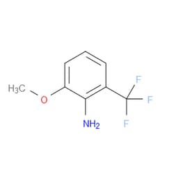 Aobchem&nbsp;2-Methoxy-6-(trifluoromethyl)aniline |  ≥97% |  CAS 133863-87-3 |  C8H8F3NO |  5g