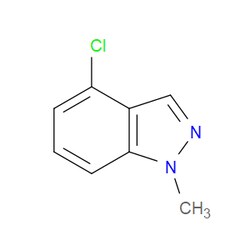 Aobchem&nbsp;4-Chloro-1-methyl-1H-indazole |  ≥95% |  CAS 162502-53-6 |  C8H7ClN2 |  10g