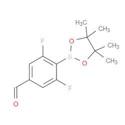 Aobchem&nbsp;2 6-Difluoro-4-formylphenylboronic acid  pinacol ester |  ≥97% |  CAS 870717-92-3 |  C13H15BF2O3 |  500mg