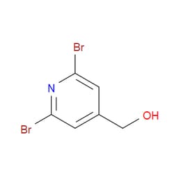 Aobchem&nbsp;2 6-Dibromo-4-hydroxymethylpyridine |  ≥97% |  CAS 223463-02-3 |  C6H5Br2NO |  10g