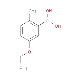 Aobchem&nbsp;5-Ethoxy-2-methylphenylboronic acid |  ≥97% |  CAS 1383576-05-3 |  C9H13BO3 |  500mg