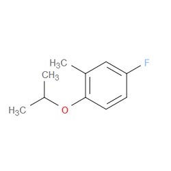 Aobchem&nbsp;4-Fluoro-1-isopropoxy-2-methylbenzene |  ≥95% |  CAS 1369909-45-4 |  C10H13FO |  10g