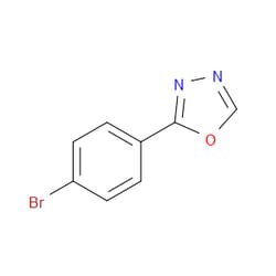 Aobchem&nbsp;2-(4-Bromophenyl)-1 3 4-oxadiazole |  ≥95% |  CAS 41420-90-0 |  C8H5BrN2O |  5g