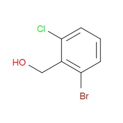 Aobchem&nbsp;2-Bromo-6-chlorobenzyl alcohol |  ≥97% |  CAS 1242822-57-6 |  C7H6BrClO |  500mg