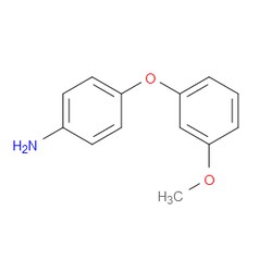 Aobchem&nbsp;4-(3-Methoxyphenoxy)aniline |  ≥97% |  CAS 56705-86-3 |  C13H13NO2 |  25g