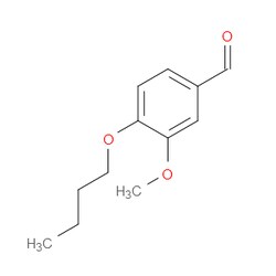 Aobchem&nbsp;4-Butoxy-3-methoxybenzaldehyde |  ≥97% |  CAS 51301-87-2 |  C12H16O3 |  250mg