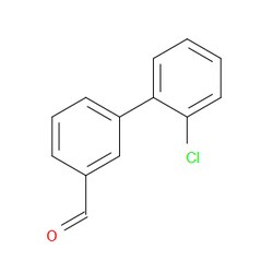 Aobchem&nbsp;2 -Chloro[1 1 -biphenyl]-3-carboxaldehyde |  ≥97% |  CAS 675596-30-2 |  C13H9ClO |  10g