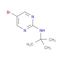 Aobchem&nbsp;5-Bromo-N-(tert-butyl)pyrimidin-2-amine |  ≥97% |  CAS 14001-72-0 |  C8H12BrN3 |  5g