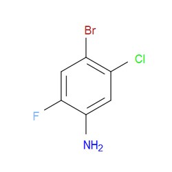 Aobchem&nbsp;4-Bromo-5-chloro-2-fluoroaniline |  ≥97% |  CAS 116369-24-5 |  C6H4BrClFN |  5g