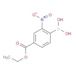 Aobchem&nbsp;4-Ethoxycarbonyl-2-nitrophenylboronic acid |  ≥97% |  CAS 5785-70-6 |  C9H10BNO6 |  10g