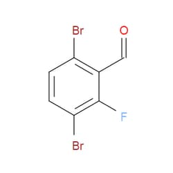 Aobchem&nbsp;3 6-Dibromo-2-fluorobenzaldehyde |  ≥97% |  CAS 870703-68-7 |  C7H3Br2FO |  1g