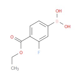 Aobchem&nbsp;4-Ethoxycarbonyl-3-fluorophenylboronic acid |  ≥97% |  CAS 874288-38-7 |  C9H10BFO4 |  5g