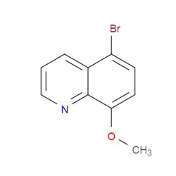 Aobchem&nbsp;5-Bromo-8-methoxyquinoline |  ≥97% |  CAS 10522-47-1 |  C10H8BrNO |  10g