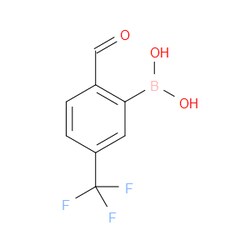 Aobchem&nbsp;2-Formyl-5-(trifluoromethyl)phenylboronic acid |  ≥97% |  CAS 1204580-94-8 |  C8H6BF3O3 |  5g