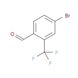 Aobchem&nbsp;4-Bromo-2-(trifluoromethyl)benzaldehyde |  ≥97% |  CAS 861928-27-0 |  C8H4BrF3O |  10g