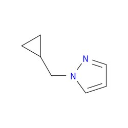 Aobchem&nbsp;1-(Cyclopropylmethyl)-1H-pyrazole |  ≥97% |  CAS 1344382-51-9 |  C7H10N2 |  10g