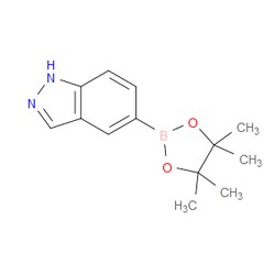 Aobchem&nbsp;1H-Indazole-5-boronic acid pinacol ester |  ≥97% |  CAS 862723-42-0 |  C13H17BN2O2 |  5g