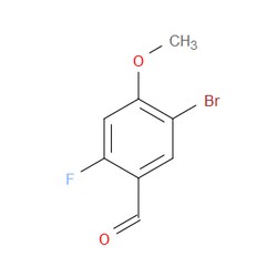 Aobchem&nbsp;5-Bromo-2-fluoro-4-methoxybenzaldehyde |  ≥95% |  CAS 473417-48-0 |  C8H6BrFO2 |  1g