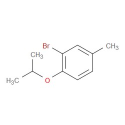 Aobchem&nbsp;2-Bromo-4-methyl-1-(propan-2-yloxy)benzene |  ≥97% |  CAS 13178-89-7 |  C10H13BrO |  5g