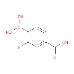 Aobchem&nbsp;4-Carboxy-2-fluorophenylboronic acid |  ≥97% |  CAS 851335-07-4 |  C7H6BFO4 |  25g