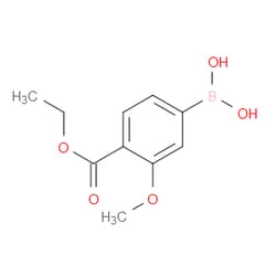 Aobchem&nbsp;4-Ethoxycarbonyl-3-methoxyphenylboronic acid |  ≥97% |  CAS 911312-76-0 |  C10H13BO5 |  5g