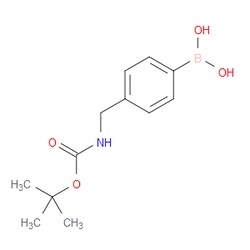 Aobchem&nbsp;4-(N-Boc-aminomethyl)phenylboronic acid |  ≥95% |  CAS 489446-42-6 |  C12H18BNO4 |  10g