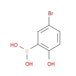Aobchem&nbsp;5-Bromo-2-hydroxyphenylboronic acid |  ≥97% |  CAS 89598-97-0 |  C6H6BBrO3 |  5g