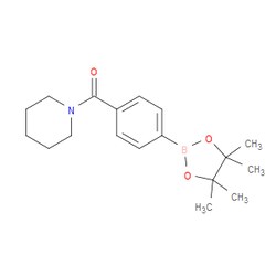Aobchem&nbsp;4-(Piperidine-1-carbonyl)phenylboronic acid pinacol ester |  ≥97% |  CAS 938043-31-3 |  C18H26BNO3 |  5g