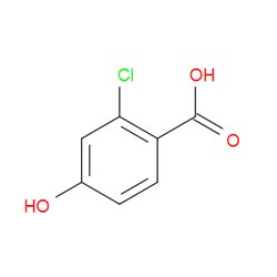 Aobchem&nbsp;2-Chloro-4-hydroxybenzoic acid |  ≥97% |  CAS 56363-84-9 |  C7H5ClO3 |  10g